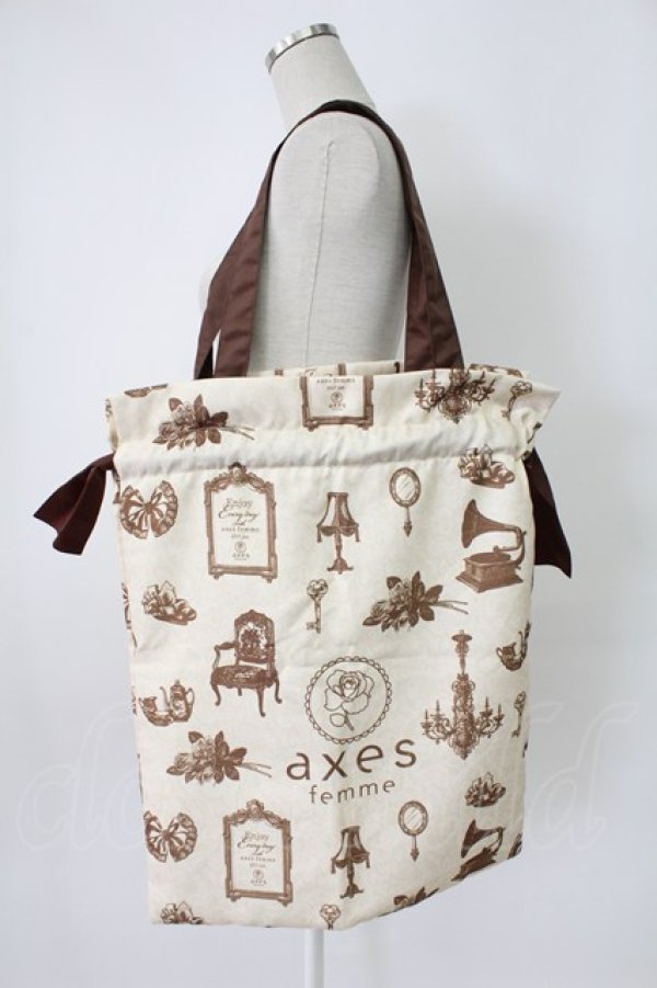 画像1: axes femme / 2017福袋バッグ  アイボリー T-26-02-10-013-AX-BG-IG-ZT (1)