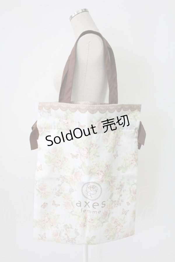 画像1: axes femme / 2018福袋バッグ  オフ×イエロー系 T-26-02-10-014-AX-BG-IG-ZT575 (1)