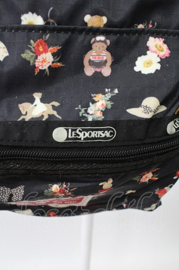 画像4: PINK HOUSE / ピンクハウスフェイバリッツB  黒 T-26-02-10-017-LO-BG-SA-ZT (4)