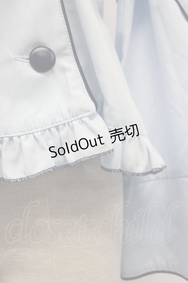 画像3: metamorphose / Little Nurse 長袖ブラウス 1 サックス T-26-02-15-030-ME-BL-SA-ZT (3)