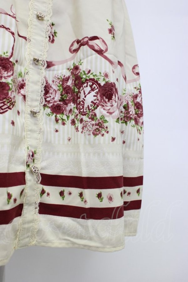 画像4: axes femme / フローラルメルヘン柄ワンピース M キナリ T-26-02-15-034-AX-OP-SA-ZT (4)