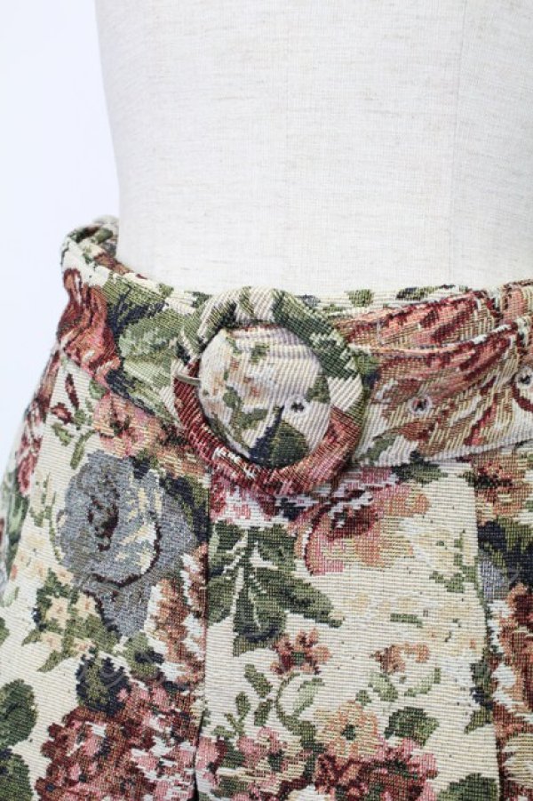 画像3: axes femme POETIQUE / ゴブランタックＡラインスカート  ブラウン T-26-02-15-007-AX-SK-SA-ZT (3)