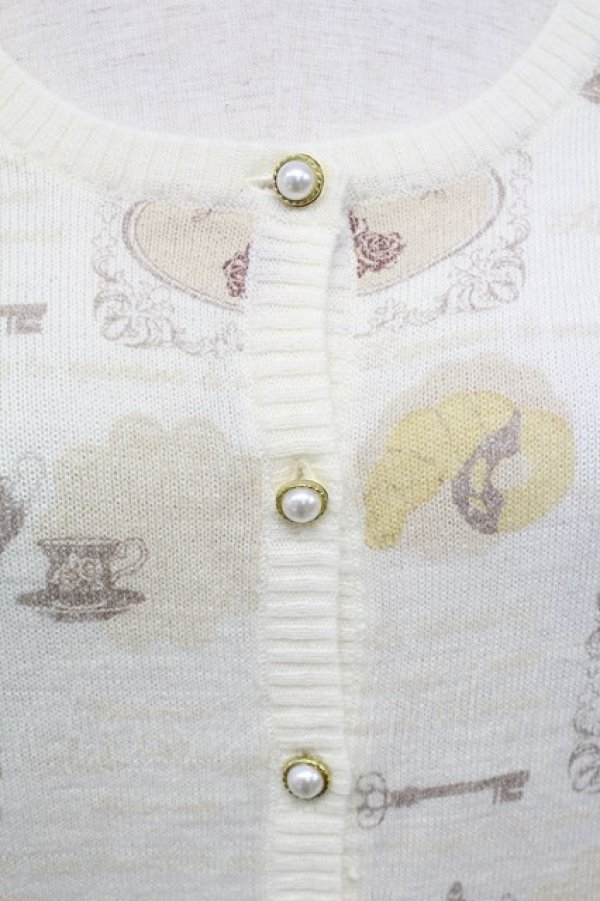 画像3: Ank Rouge / カフェptカーディガン M アイボリー T-26-02-15-010-CA-TO-SA-ZT (3)