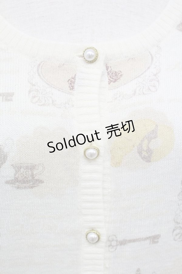 画像3: Ank Rouge / カフェptカーディガン M アイボリー T-26-02-15-010-CA-TO-SA-ZT (3)