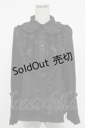 画像: ALICE and the PIRATES / 「BABY仕掛けのFairy tale〜Pop-up Labyrinthへようこそ〜」ブラウス  黒 T-26-02-15-016-PA-BL-SA-ZT564