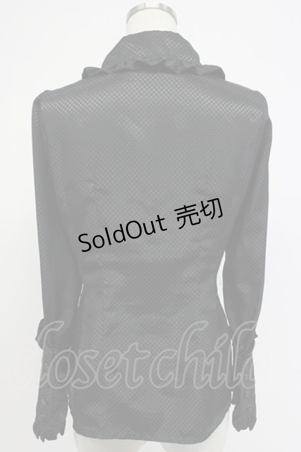 画像2: ALICE and the PIRATES / 「BABY仕掛けのFairy tale〜Pop-up Labyrinthへようこそ〜」ブラウス  黒 T-26-02-15-016-PA-BL-SA-ZT564 (2)