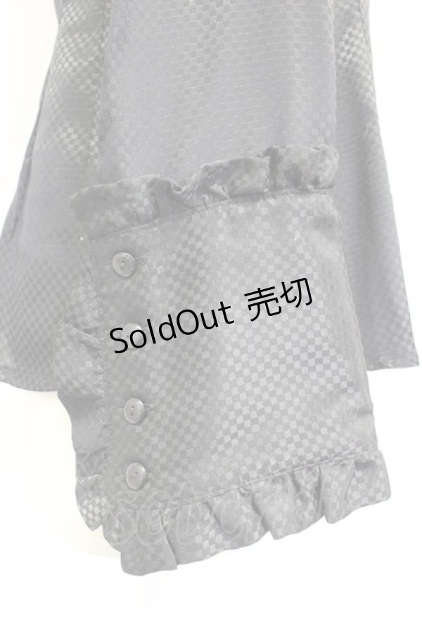 画像4: ALICE and the PIRATES / 「BABY仕掛けのFairy tale〜Pop-up Labyrinthへようこそ〜」ブラウス  黒 T-26-02-15-016-PA-BL-SA-ZT564 (4)