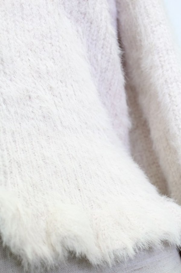 画像6: LIZ LISA / レイヤード風肩あきニット  ピンクｘ黒 T-26-02-15-024-LO-TO-SA-ZT (6)