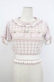 画像1: LIZ LISA / ギンガムジャガードニットトップス 0 ピンク T-26-02-16-003-LO-TO-SA-ZT (1)