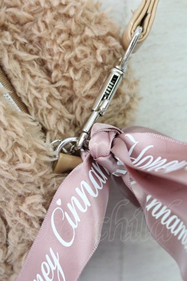 画像3: Honey Cinnamon / シナモンくんもこもこポシェット  ブラウン T-26-02-16-023-LO-BG-SA-ZT (3)