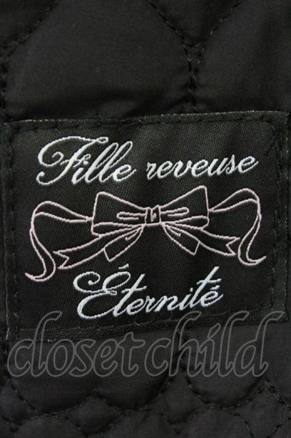 画像4: majoretty / MRハートキルトSD ショルダーバッグ  黒 T-26-02-16-024-GO-BG-SA-ZT (4)