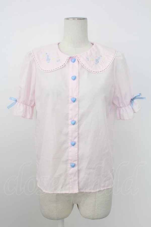 画像1: Lovely Tency / TT*INAエリシシュウBL M ピンク T-26-02-16-004-GO-BL-SA-ZT (1)