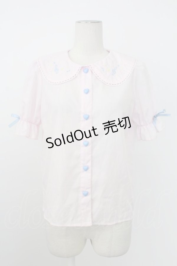 画像1: Lovely Tency / TT*INAエリシシュウBL M ピンク T-26-02-16-004-GO-BL-SA-ZT (1)