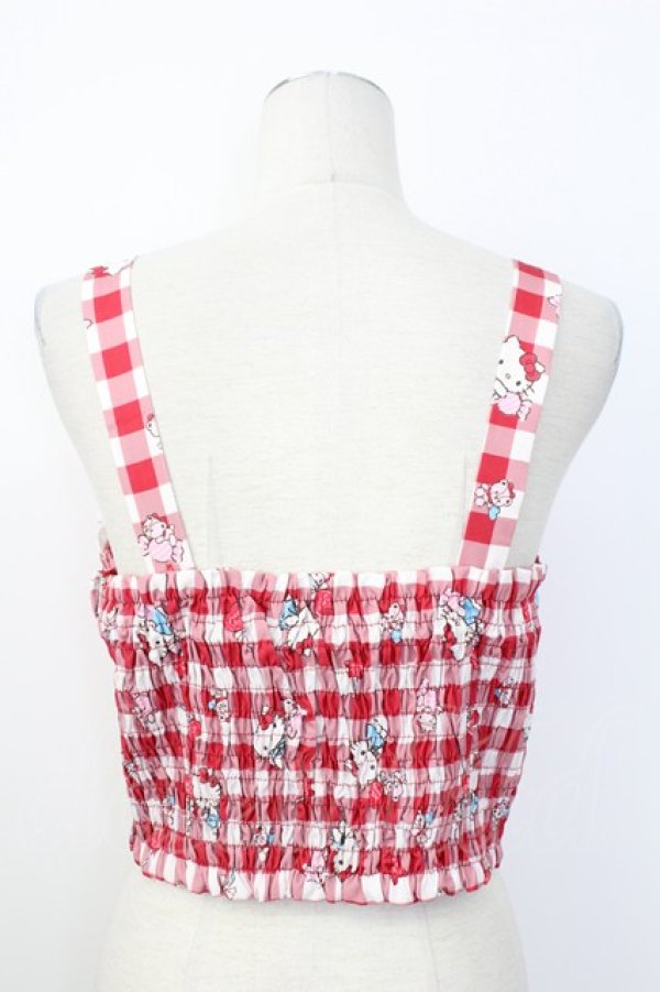 画像2: Jamieエーエヌケー / ハローキティ リボンビスチェ M レッド T-26-02-16-001-0-TO-SA-ZT (2)