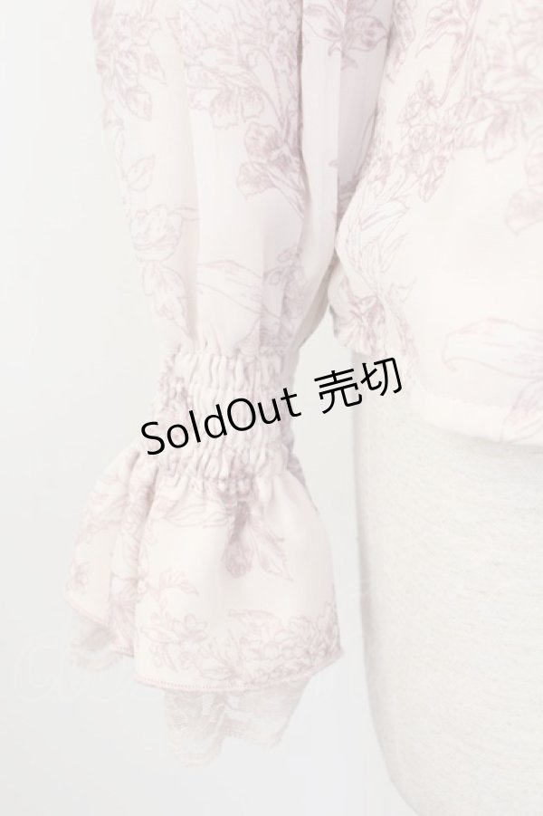 画像5: Rojita / ボリュームレースラッフルブラウス  ピンク T-26-02-16-006-LO-BL-SA-ZT (5)