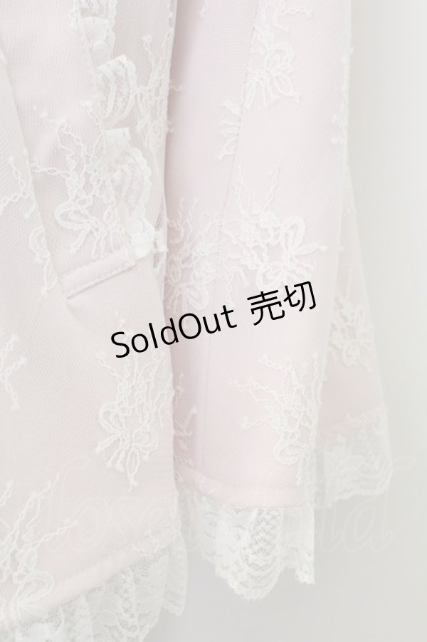 画像4: Ank Rouge / うさちゃんレースポンチョ  ピンク T-26-02-16-007-CA-JA-SA-ZT (4)