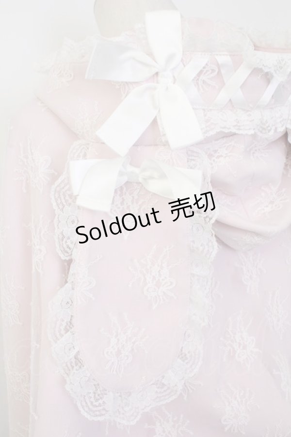 画像5: Ank Rouge / うさちゃんレースポンチョ  ピンク T-26-02-16-007-CA-JA-SA-ZT (5)