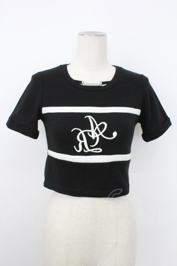 画像1: Ank Rouge / モノグラムロゴチビ M ブラック T-26-02-16-010-CA-TO-SA-ZT (1)