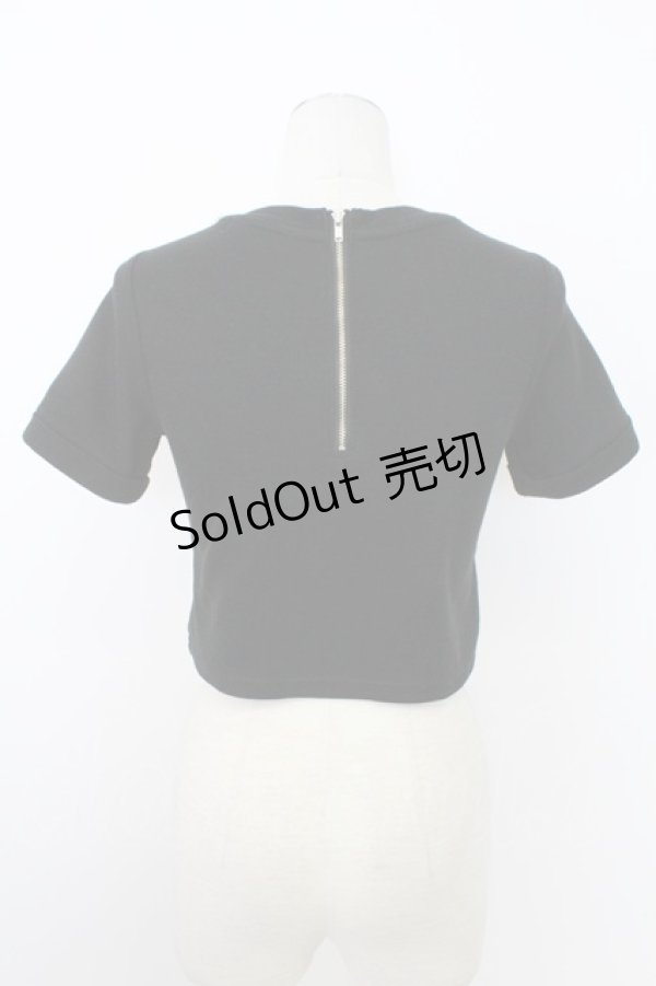 画像2: Ank Rouge / モノグラムロゴチビ M ブラック T-26-02-16-010-CA-TO-SA-ZT557 (2)