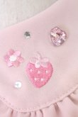 画像3: Ank Rouge / いちご刺繍&パール半袖トップス  ピンク T-26-02-16-002-CA-BL-SA-ZT (3)