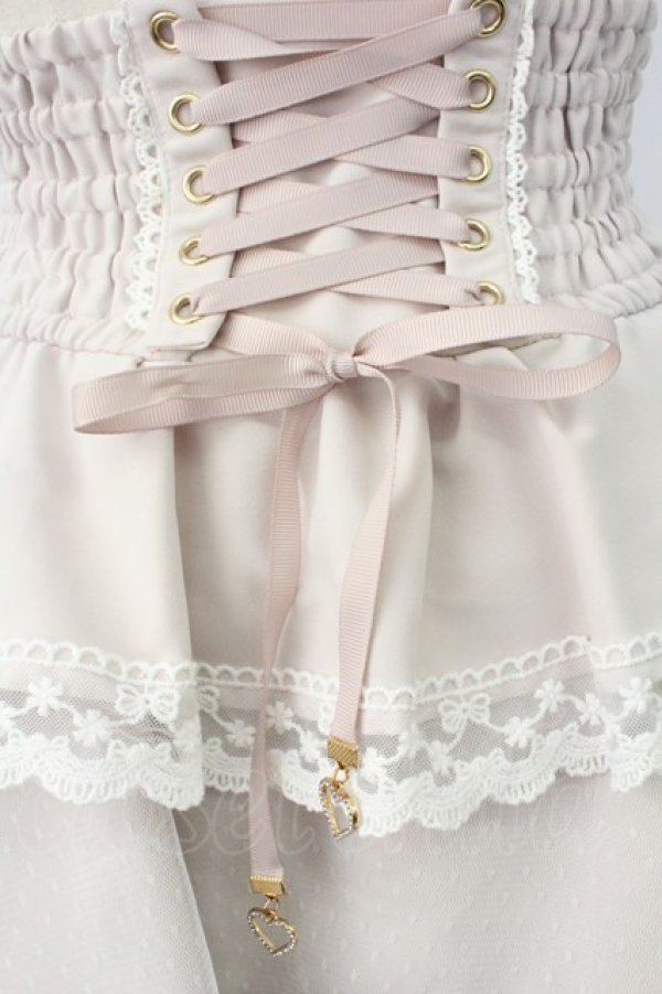 画像3: LIZ LISA / ビックリボンティアードスカート 0 ピンク T-26-02-16-019-LO-PA-SA-ZT (3)