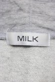 画像5: MILK / Sugar cakeパーカー  グレーＸ白 T-26-02-17-021-ML-TO-SA-ZT (5)