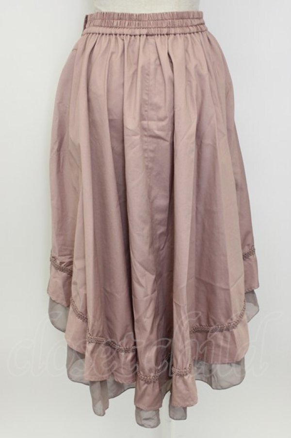 画像2: axes femme / フィッシュテールスカート M ピンク T-26-02-17-024-AX-SK-SA-ZT (2)