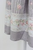 画像4: axes femme / チューリップ柄ミドルスカート M ラベンダー T-26-02-17-025-AX-SK-SA-ZT (4)