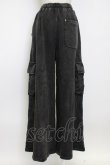 画像2: REFLEM / ヘビーワイドスウェットパンツ  黒 T-26-02-17-030-PU-PA-SA-ZT (2)