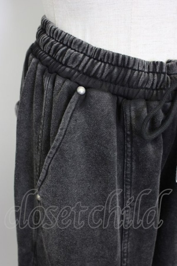 画像3: REFLEM / ヘビーワイドスウェットパンツ  黒 T-26-02-17-030-PU-PA-SA-ZT (3)