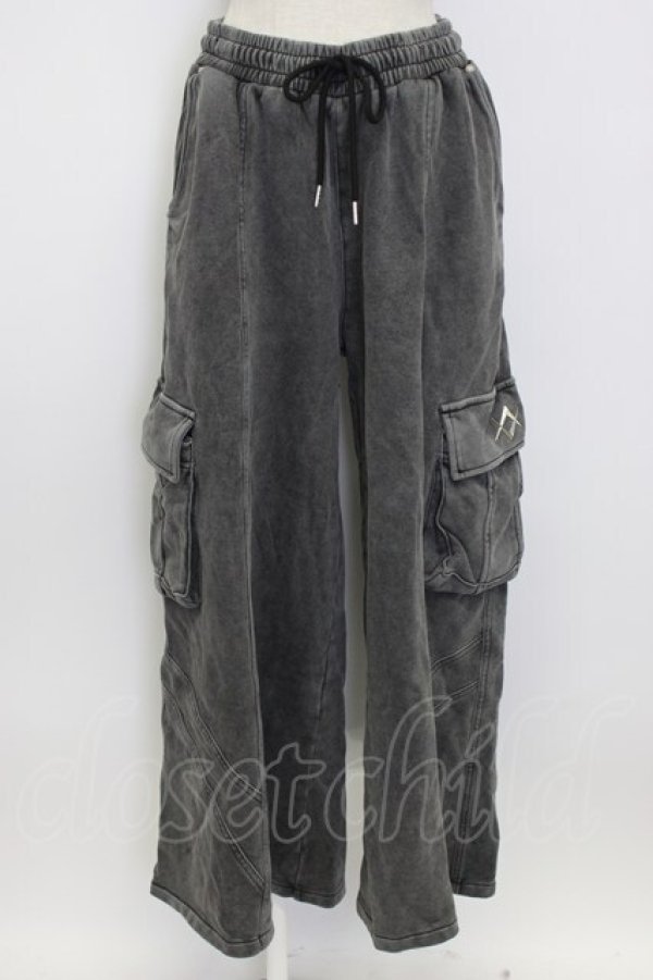 画像1: REFLEM / ヘビーワイドスウェットパンツ  グレー T-26-02-17-031-PU-PA-SA-ZT (1)