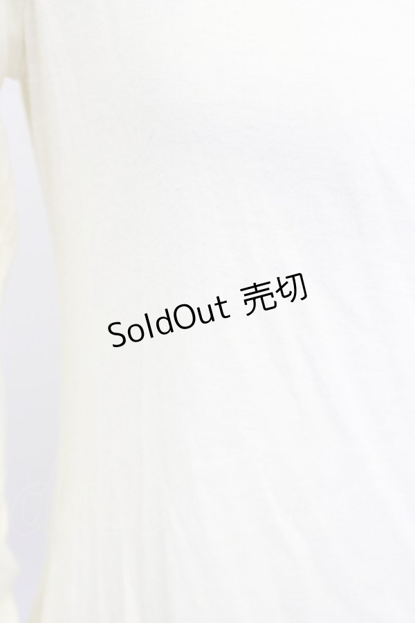 画像4: axes femme / ガーデンフリルスタンドプルオーバー  アイボリー T-26-02-17-004-AX-TO-SA-ZT (4)