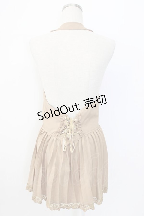 画像2: axes femme / ホルターロングベスト  アイボリー T-26-02-17-008-AX-TO-SA-ZT567 (2)