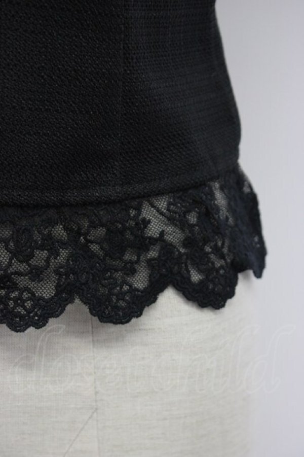 画像5: axes femme / 薔薇釦ビスチェ  ブラック T-26-02-17-010-AX-TO-SA-ZT (5)