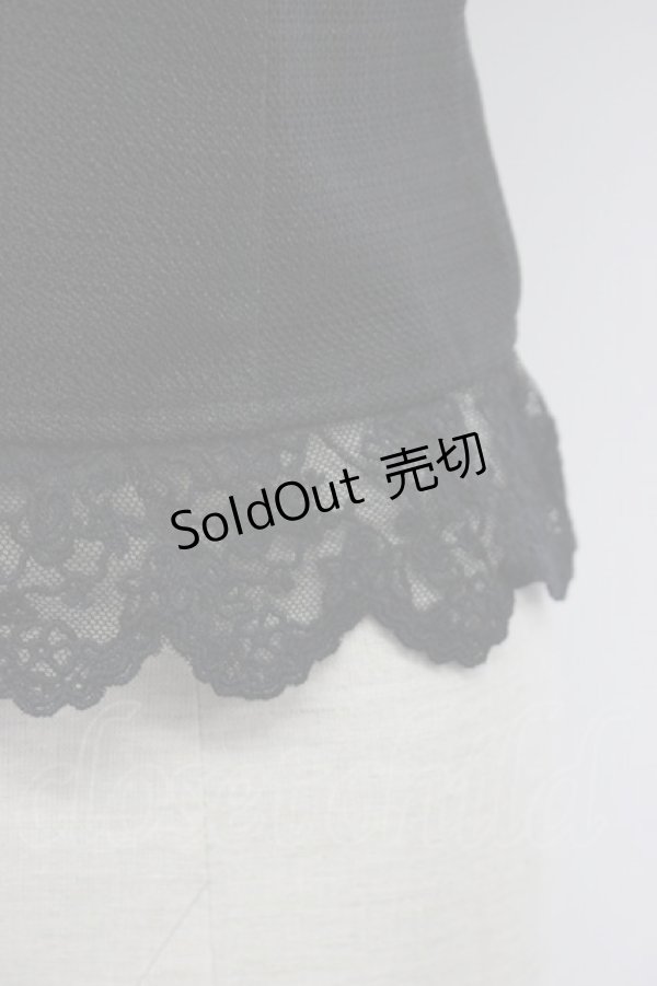 画像5: axes femme / 薔薇釦ビスチェ  ブラック T-26-02-17-010-AX-TO-SA-ZT551 (5)