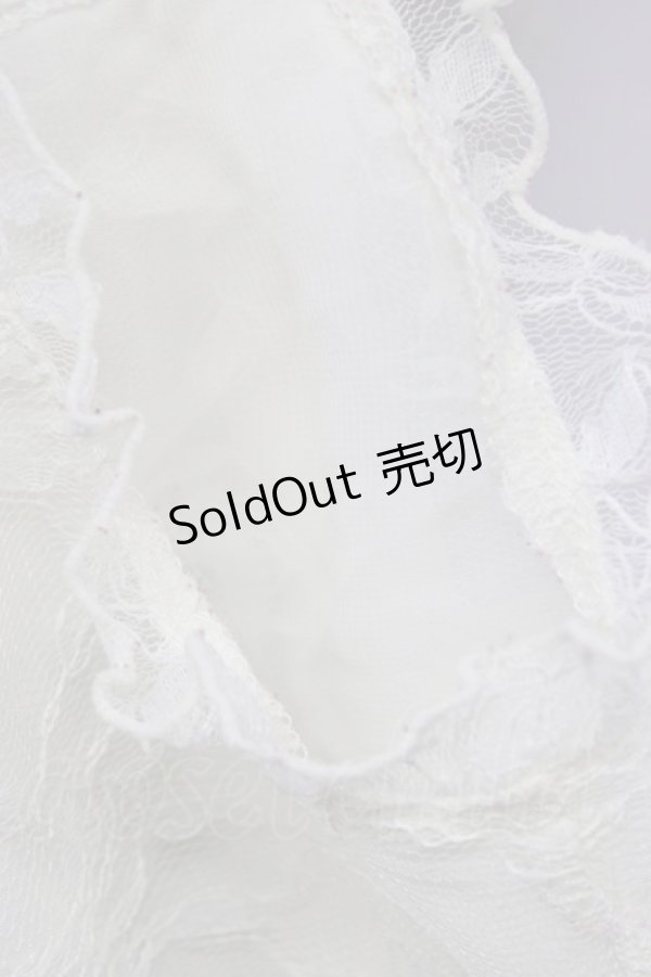 画像6: axes femme / レース切替ビスチェ風トップス M ワイン T-26-02-17-001-AX-TO-SA-ZT (6)