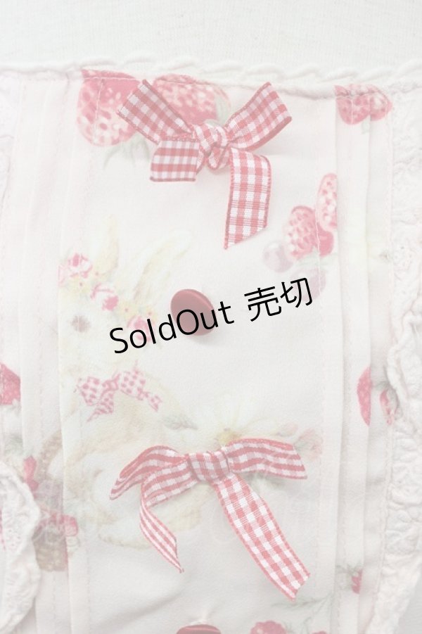 画像4: LIZ LISA / ラビットリボン柄ジャンスカ  ピンク T-26-02-17-015-LO-OP-SA-ZT551 (4)