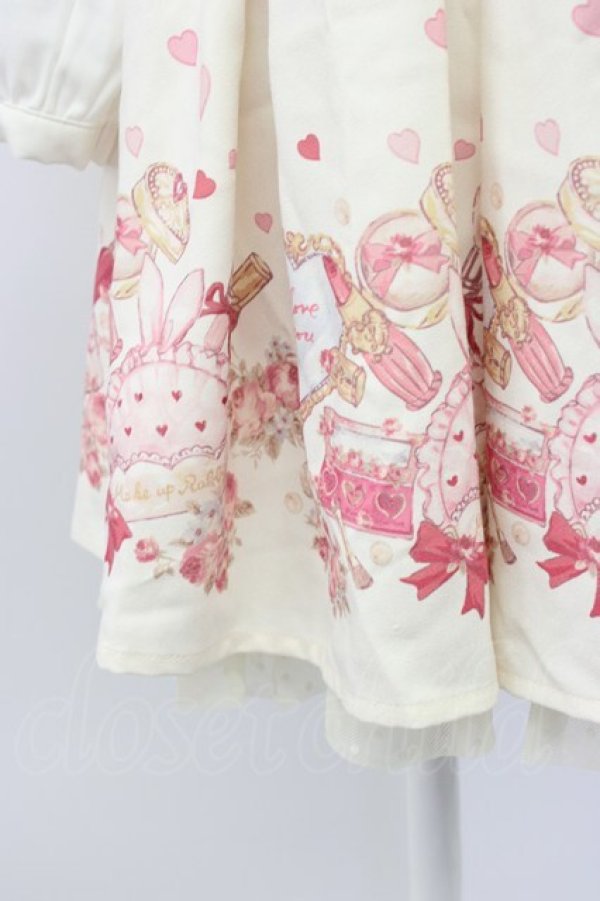 画像4: LIZ LISA / メイクアップラビット柄ワンピース  アイボリー T-26-02-17-016-LO-OP-SA-ZT (4)