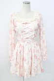 画像1: LIZ LISA / キャットチェリーワンピース  ピンク T-26-02-17-017-LO-OP-SA-ZT (1)