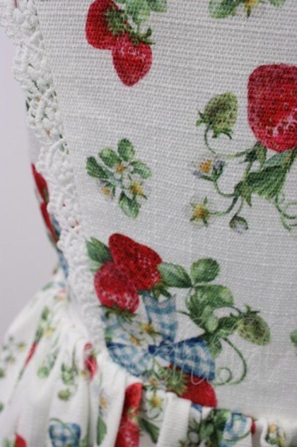 画像5: axes femme kawaii / クラシックベリージャンスカ M 白 T-26-02-17-018-AX-OP-SA-ZT (5)