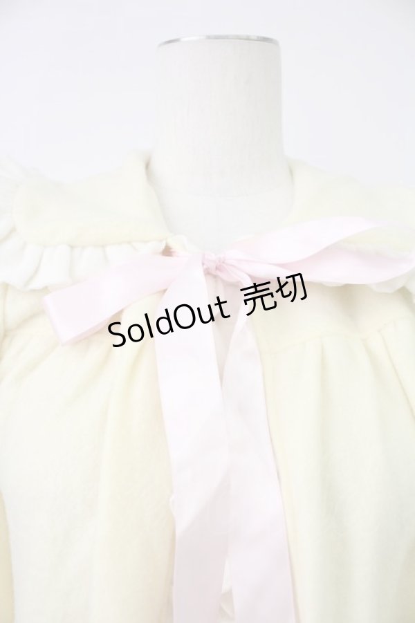 画像6: Nile Perch / フリルリボンジャケット  生成り T-26-02-18-017-LO-JA-SA-ZT (6)