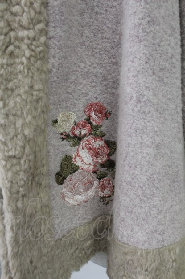 画像4: PINK HOUSE / オールドローズ刺繍ジャケット  ピンク T-26-02-18-018-LO-OP-SA-ZT (4)