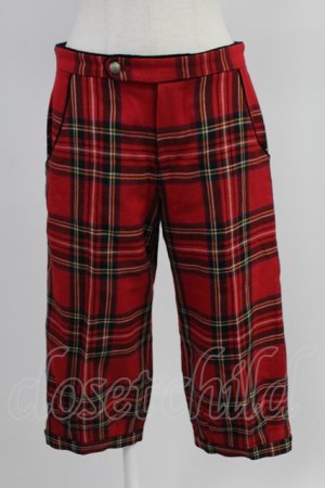 画像: Jane Marple / タータンチェックパンツ  赤チェック T-26-02-18-023-JM-PA-SA-ZT