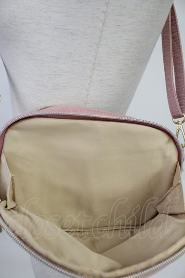 画像5: m petit by misako / AMリボンショルダーウォレットSLD  ピンク T-26-02-18-027-LO-BG-SA-ZT (5)