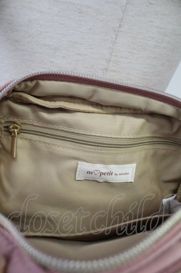 画像7: m petit by misako / AMリボンショルダーウォレットSLD  ピンク T-26-02-18-027-LO-BG-SA-ZT (7)