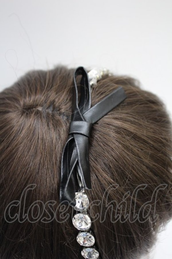 画像5: LOLITAその他(お買取対象外) / リボンビジューカチューシャ  クリア T-26-02-18-034-LO-AC-SA-ZT (5)