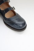 画像3: Jane Marple / 4連ストラップシューズ L ネイビー T-26-02-18-040-JM-SH-SA-ZT (3)