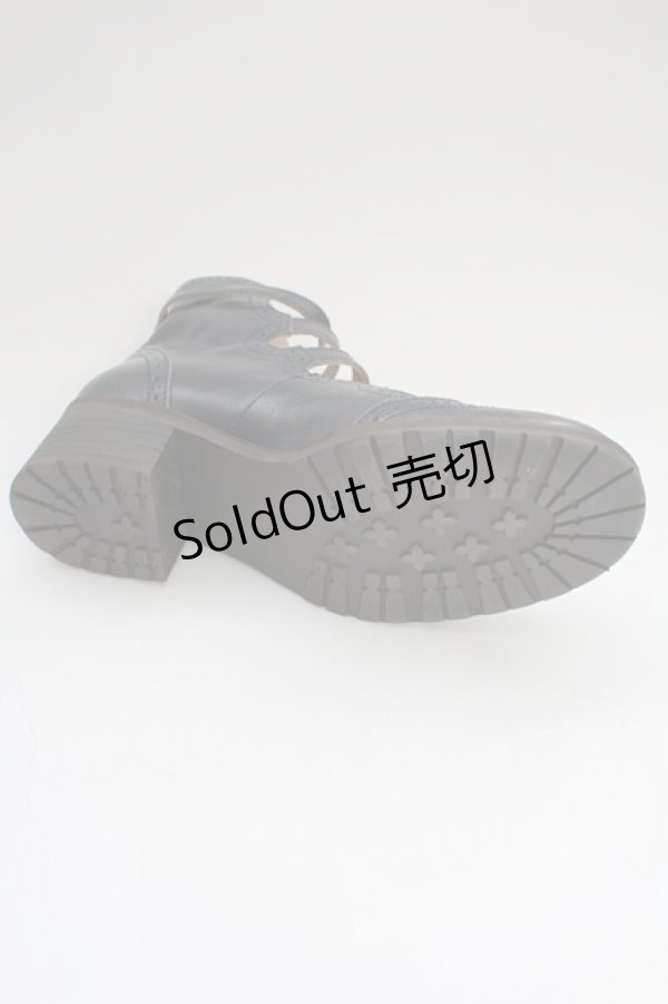 画像11: Jane Marple / 4連ストラップシューズ L ネイビー T-26-02-18-040-JM-SH-SA-ZT (11)