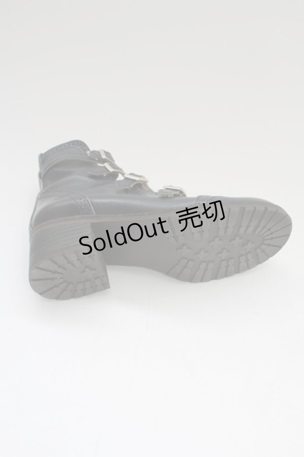 画像12: Jane Marple / 4連ストラップシューズ L ネイビー T-26-02-18-040-JM-SH-SA-ZT (12)