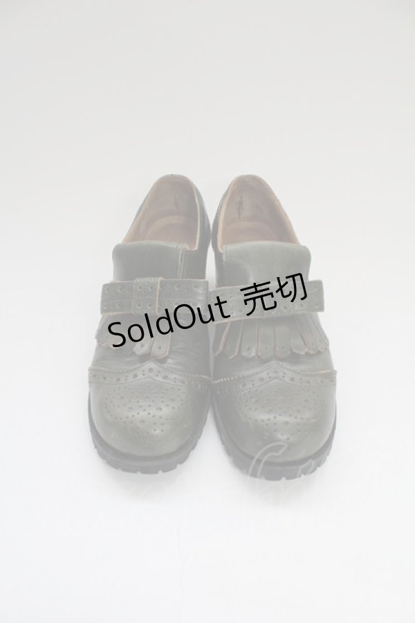 画像1: Jane Marple / タッセルシューズ L グリーン T-26-02-18-041-JM-SH-SA-ZT (1)